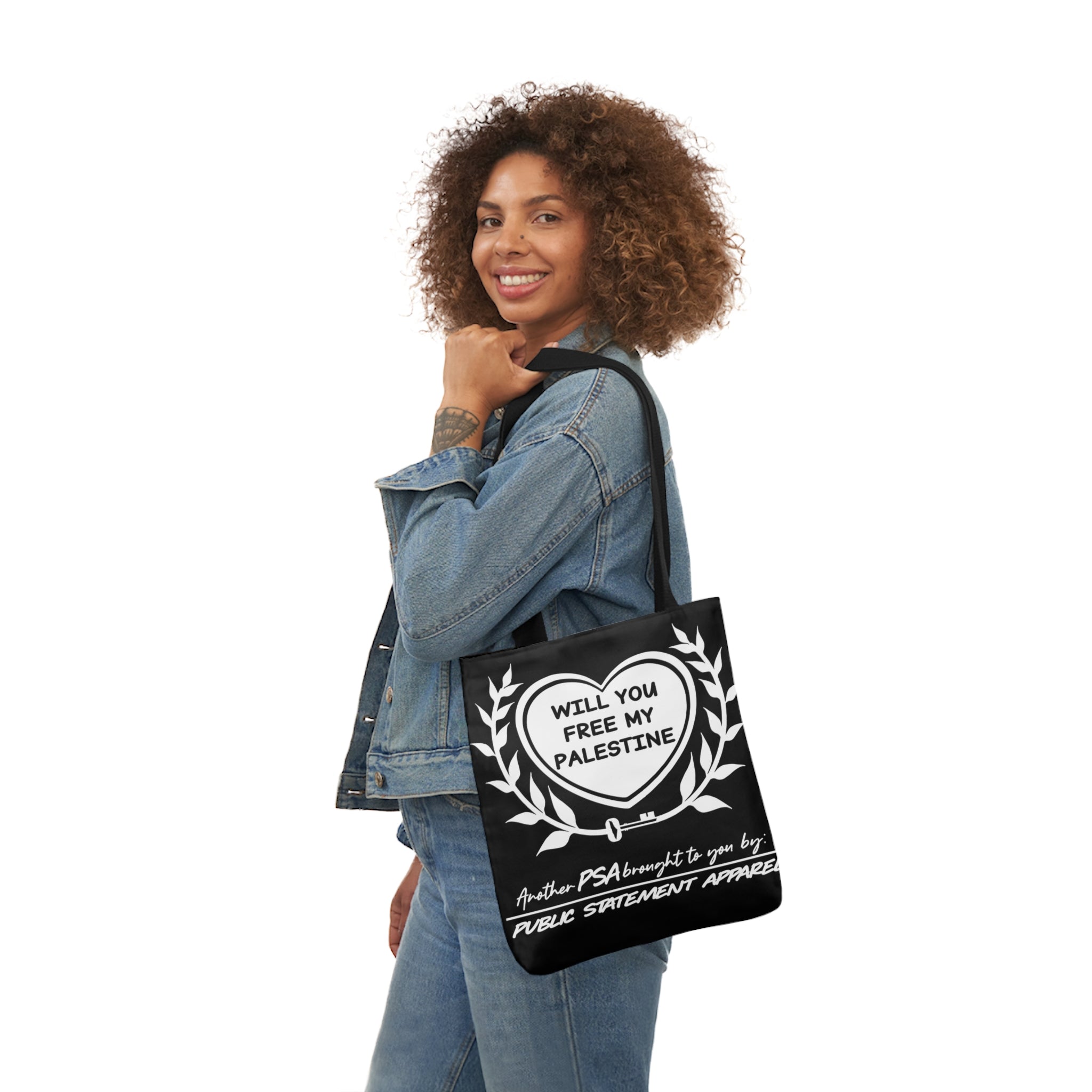 PSA Tote Bag - Will You Free My Palestine