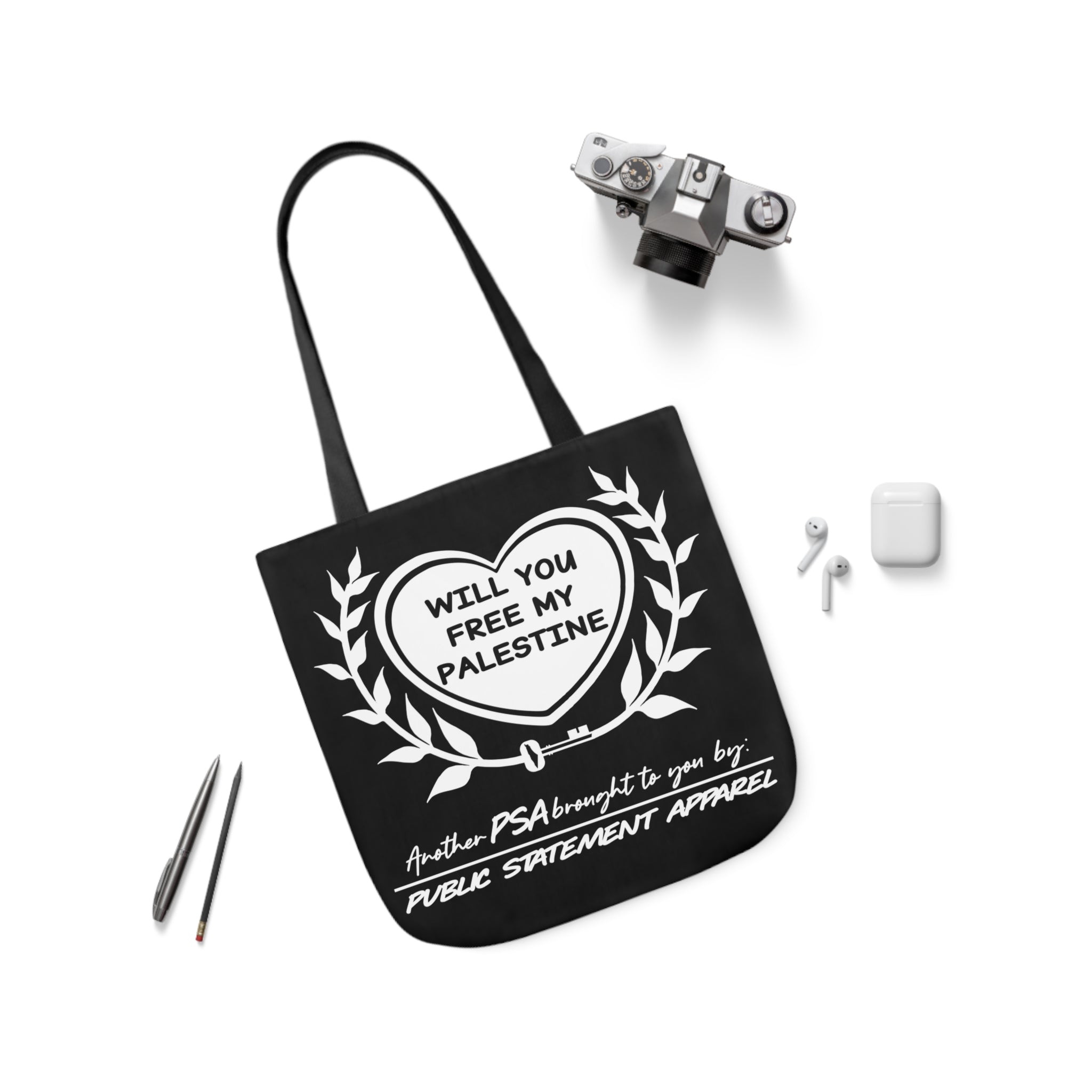 PSA Tote Bag - Will You Free My Palestine