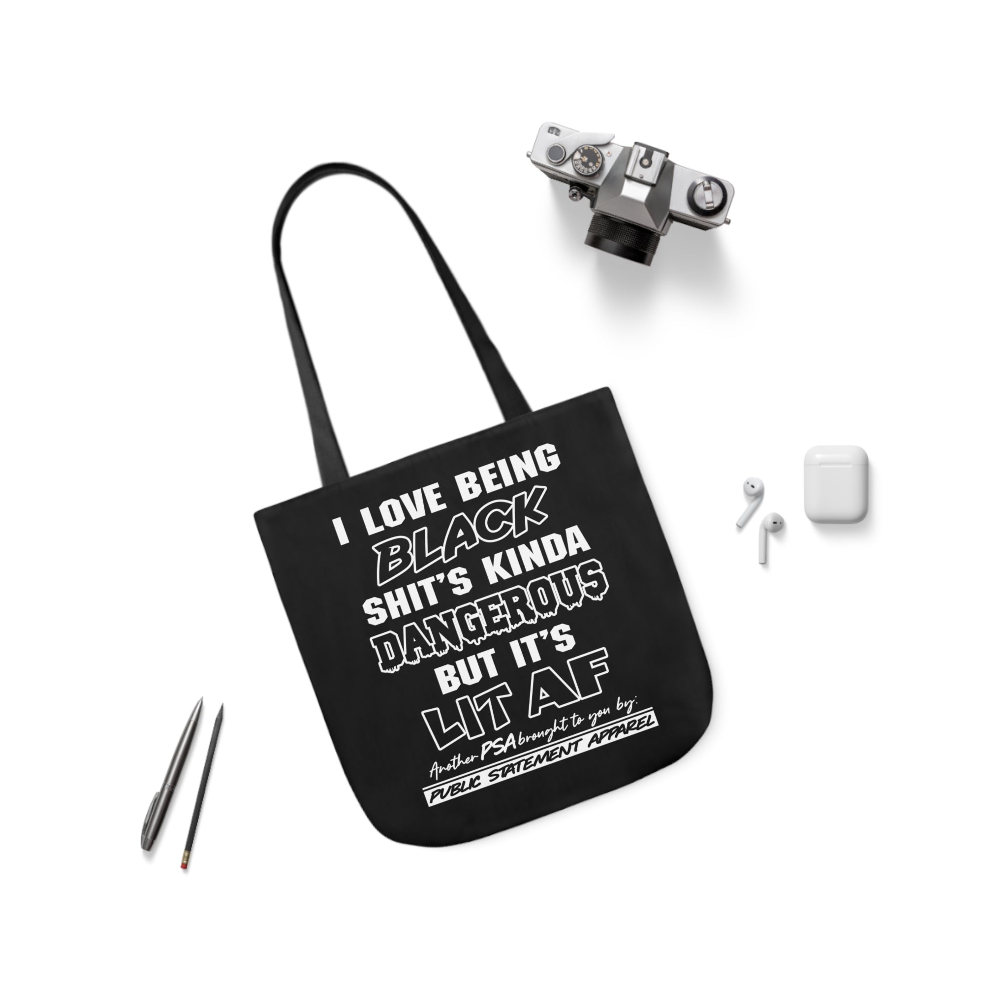 PSA Tote Bag - I Love Being Black