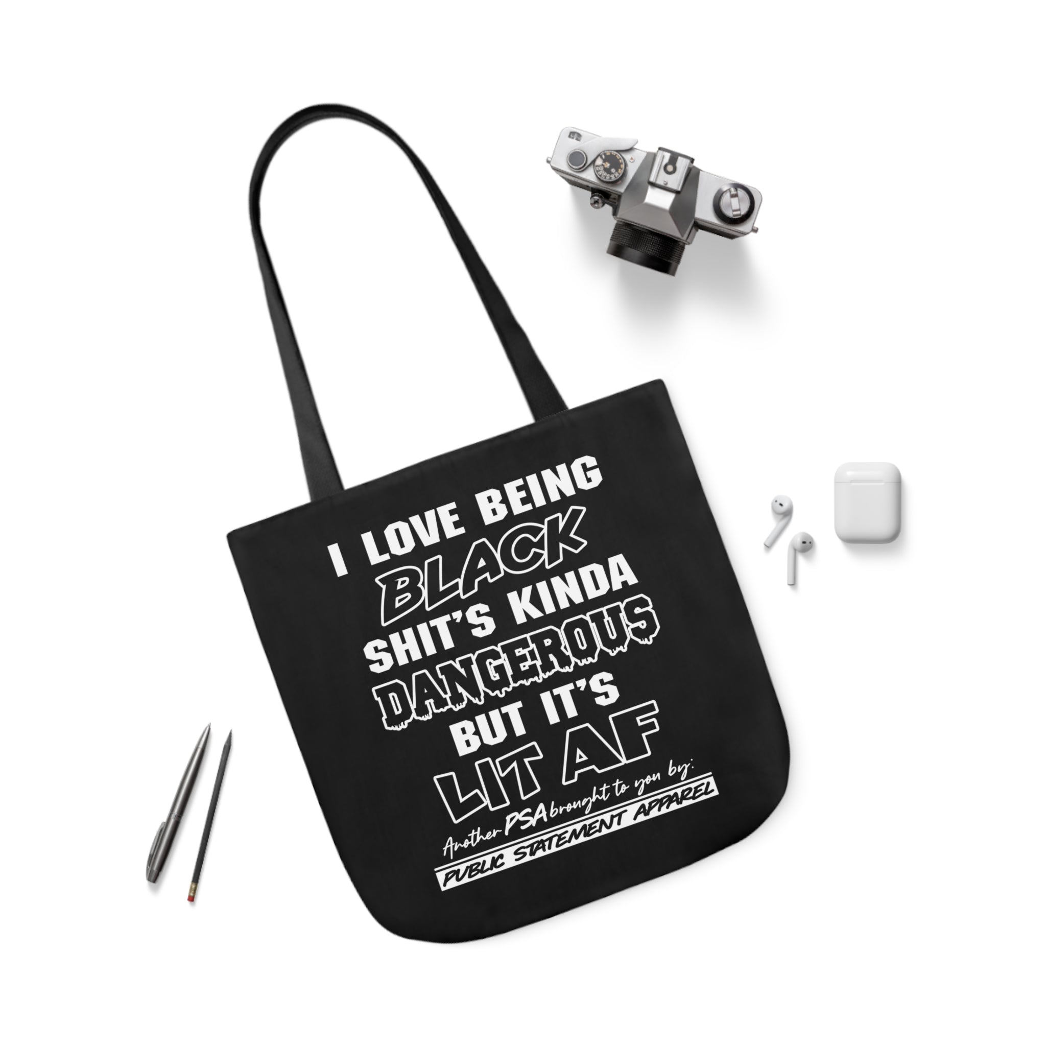 PSA Tote Bag - I Love Being Black