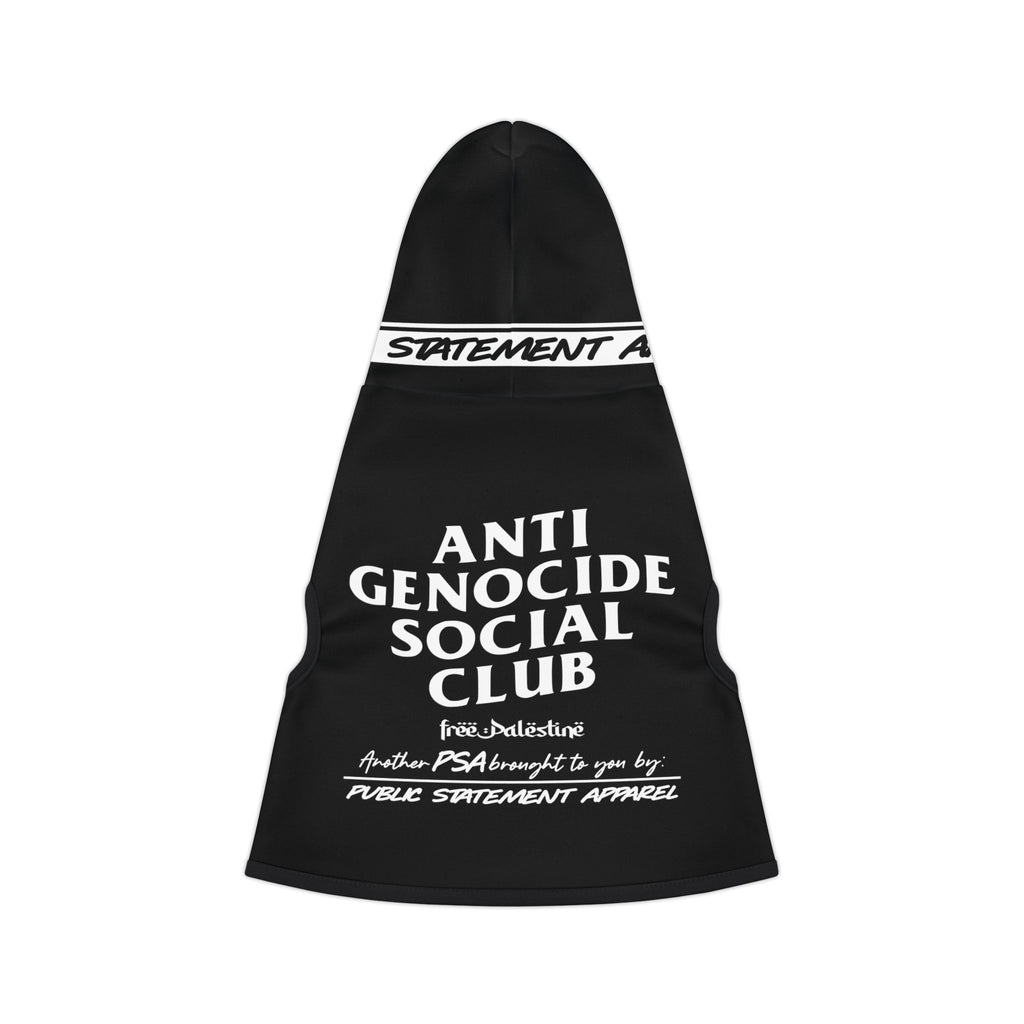 PSA Pet/Companion Hoodie - Anti Genocide Social Club #FreePalestine