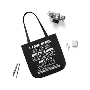 PSA Tote Bag - I Love Being Black