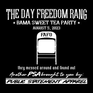 PSA Pullover Hoodie or T-Shirt - The Day Freedom Rang