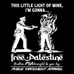 PSA #freepalestine Pullover Hoodie or T-Shirt - This Lil Light