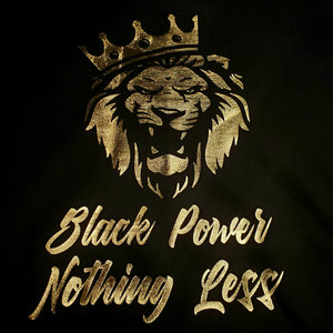 KINGLY X PSA Collabo Hoodie - Black Power, Nothing Less