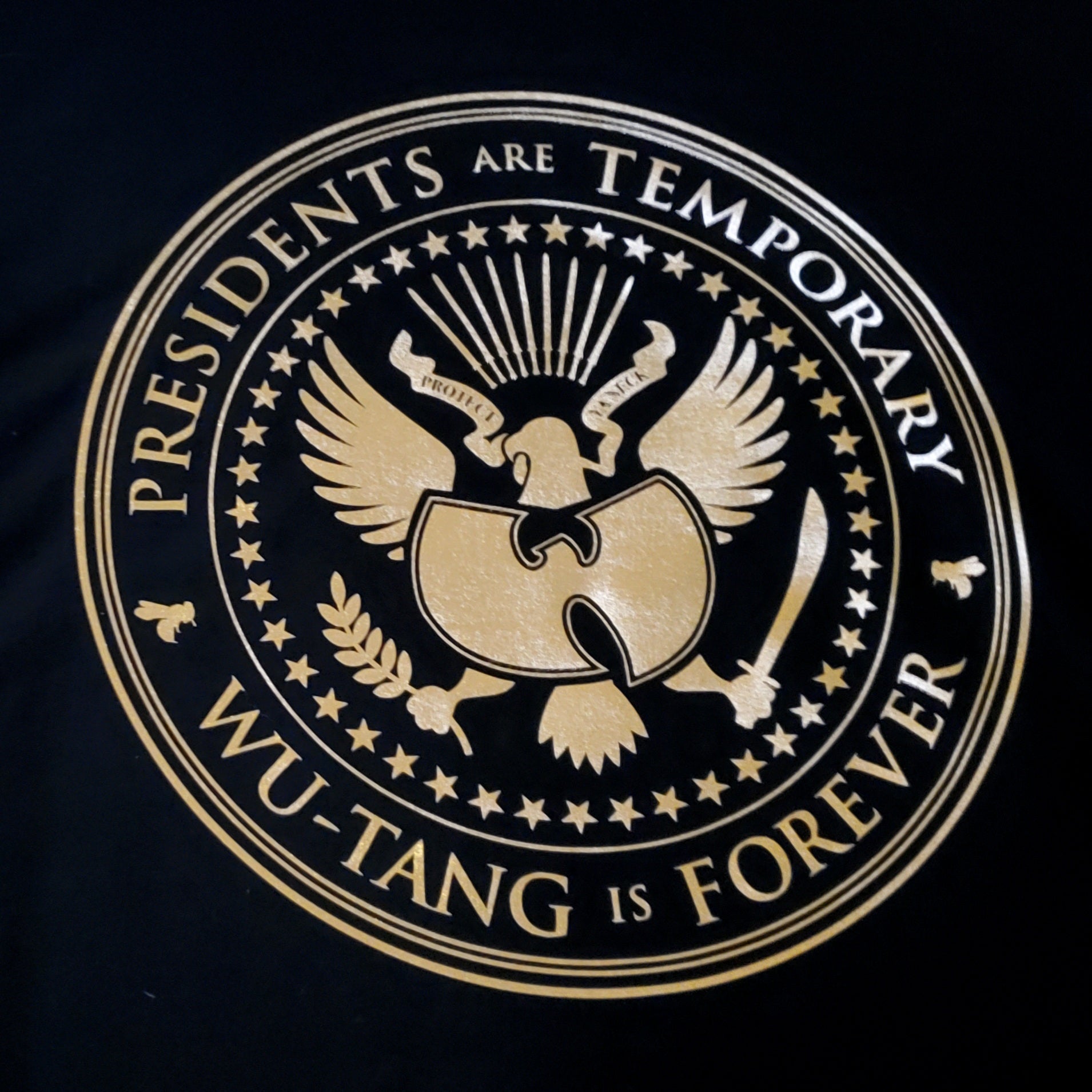 PSA Hoodie - Presidents Are Temporary, Wu-Tang Is Forever